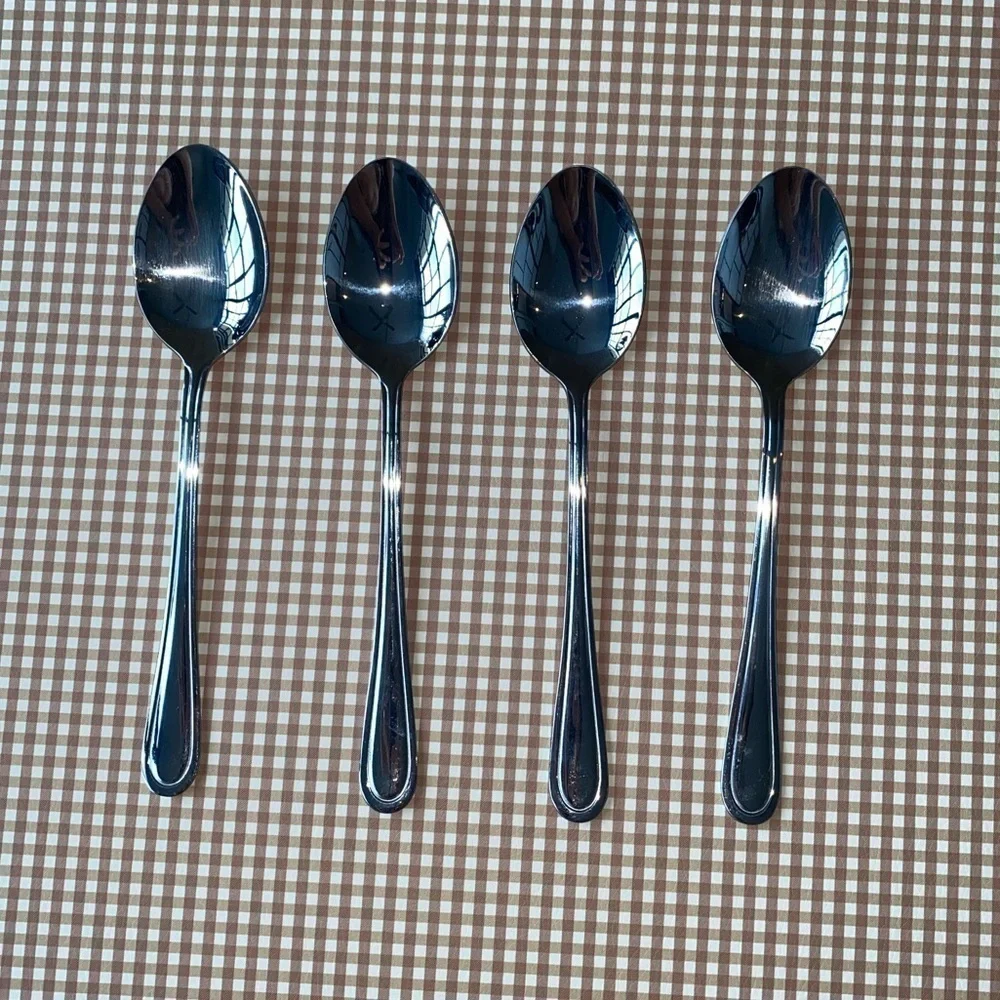 Set of 4 Stainless spoons